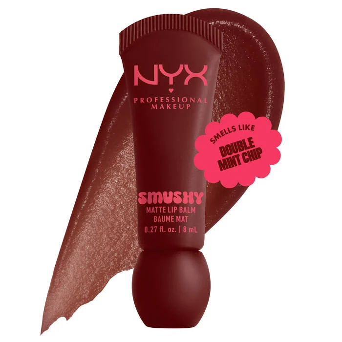 Nyx Smushy Matte Lip Balm Baume Mat Smudge Fudge